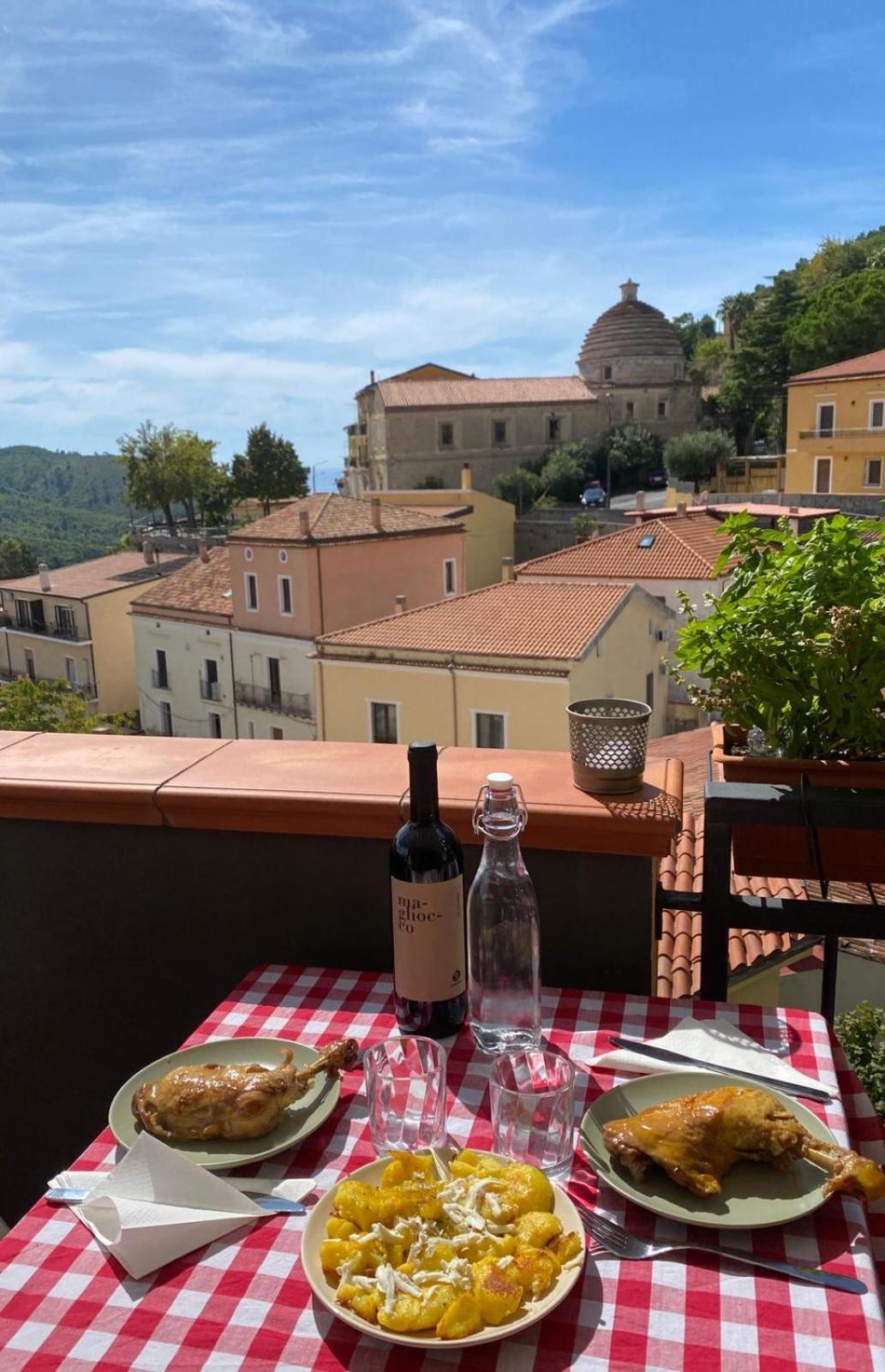 La Terrazza Nel Borgo Hotel Tortora Luaran gambar